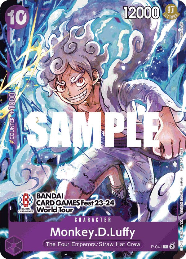 Monkey.D.Luffy (BANDAI CARD GAMES Fest 23-24 World Tour) [One Piece Promotion Cards] | Gamers Paradise