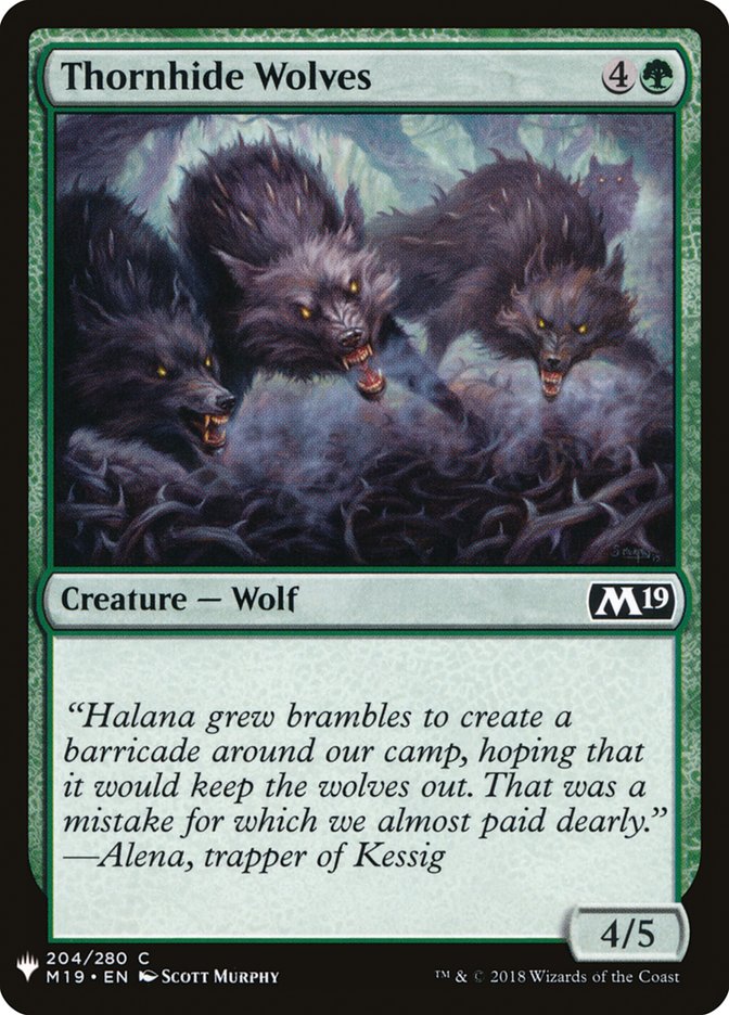 Thornhide Wolves [Mystery Booster] | Gamers Paradise