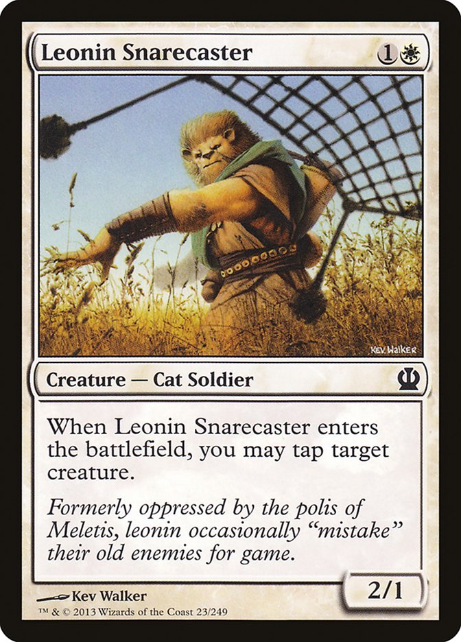 Leonin Snarecaster [Theros] | Gamers Paradise