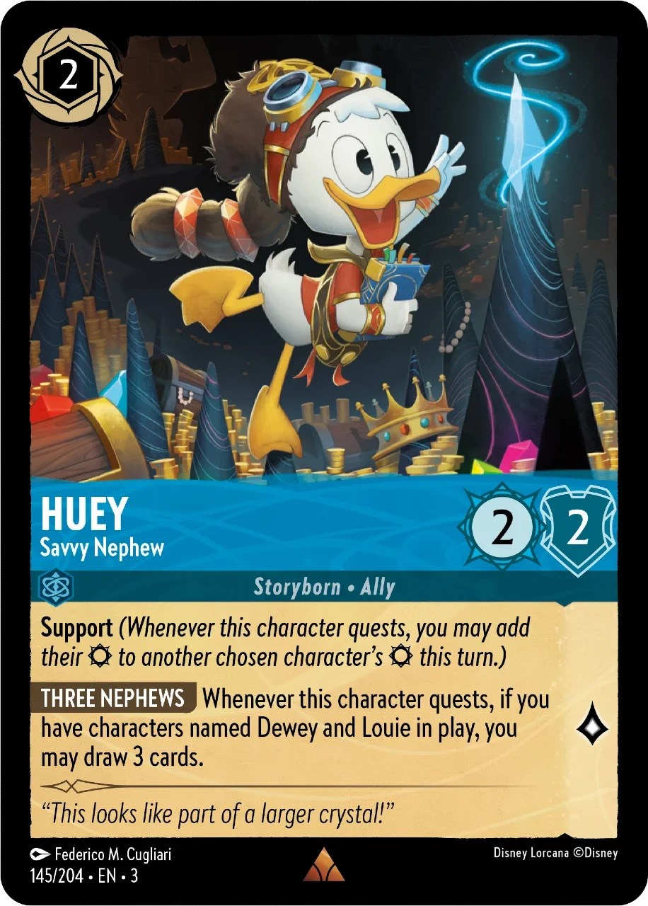 Huey - Savvy Nephew (145/204) [Into the Inklands] | Gamers Paradise