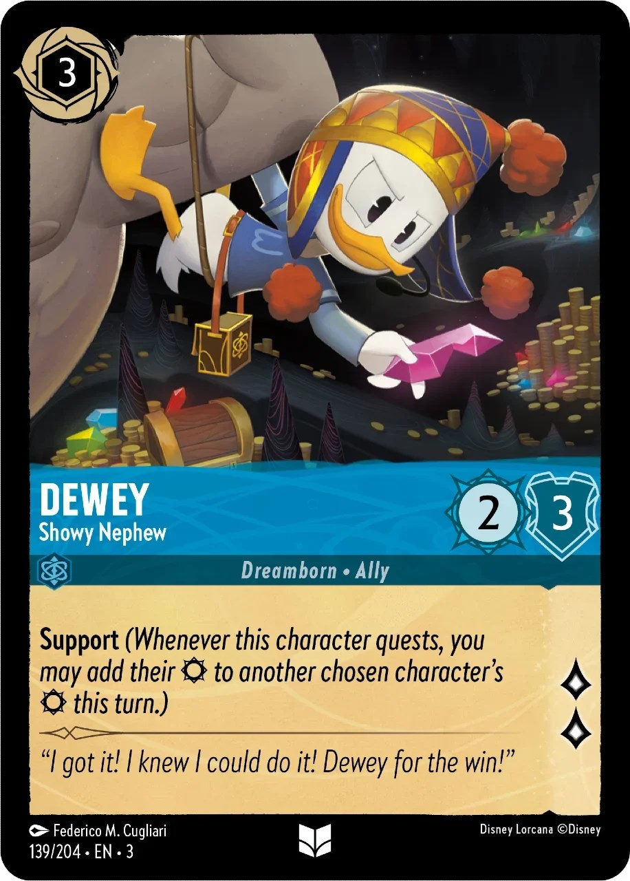 Dewey - Showy Nephew (139/204) [Into the Inklands] | Gamers Paradise