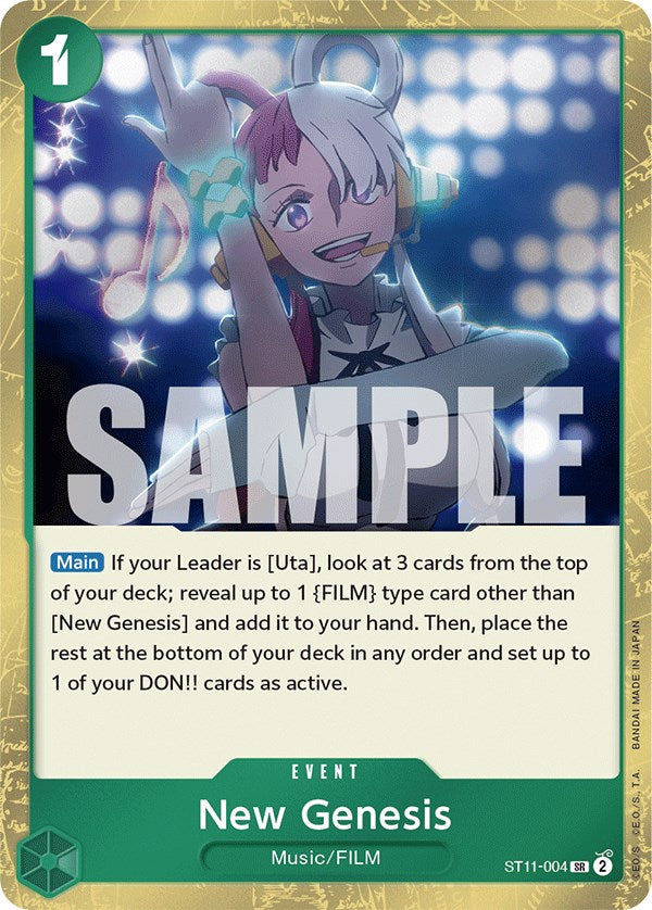 New Genesis [Starter Deck: Uta] | Gamers Paradise