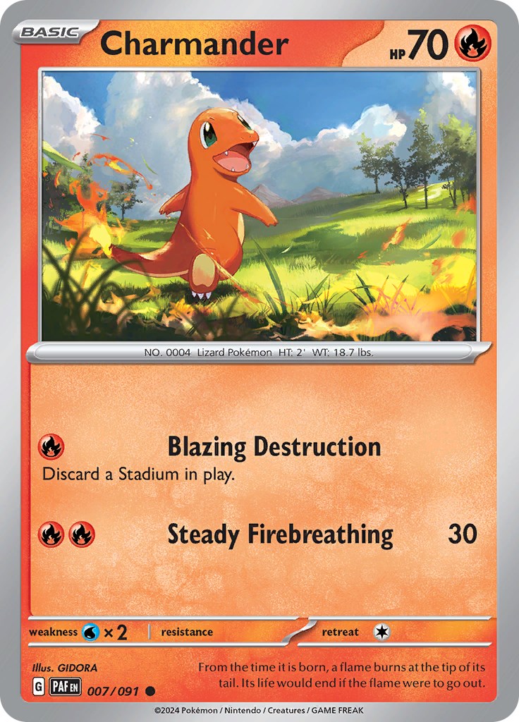 Charmander (007/091) [Scarlet & Violet: Paldean Fates] | Gamers Paradise