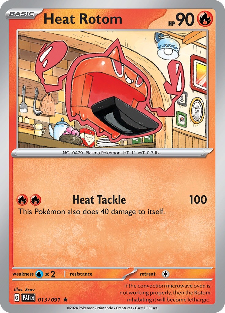 Heat Rotom (013/091) [Scarlet & Violet: Paldean Fates] | Gamers Paradise