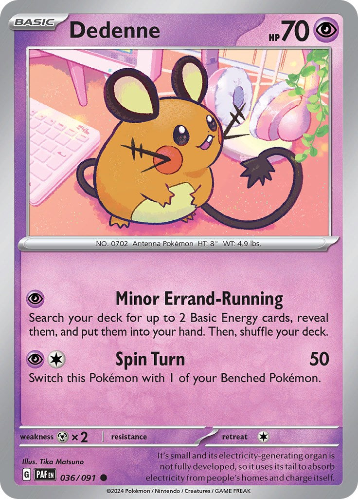 Dedenne (036/091) [Scarlet & Violet: Paldean Fates] | Gamers Paradise