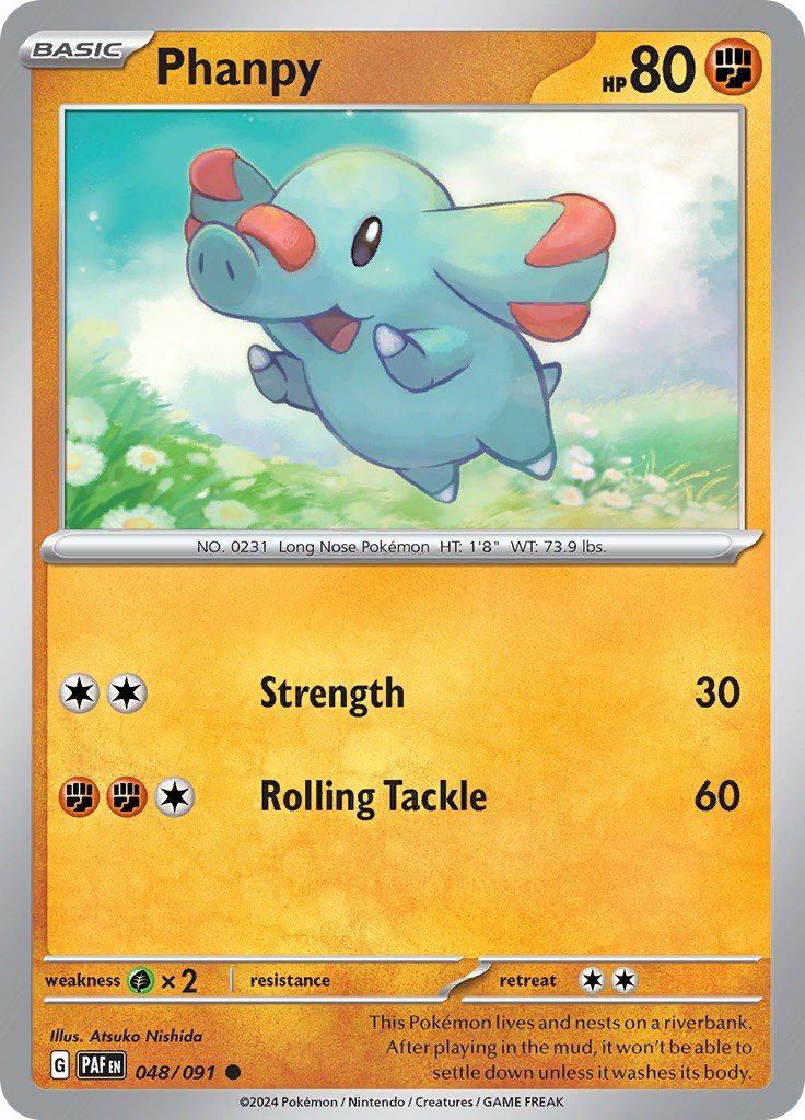 Phanpy (048/091) [Scarlet & Violet: Paldean Fates] | Gamers Paradise