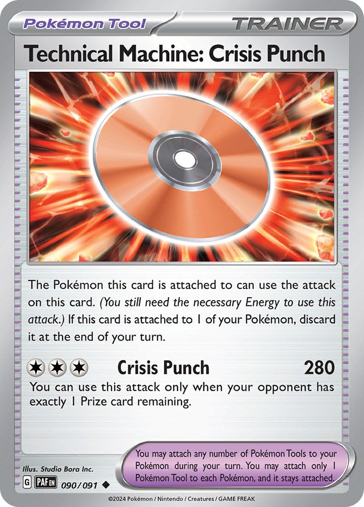 Technical Machine: Crisis Punch (090/091) [Scarlet & Violet: Paldean Fates] | Gamers Paradise