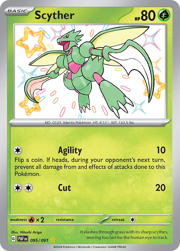 Scyther (095/091) [Scarlet & Violet: Paldean Fates] | Gamers Paradise