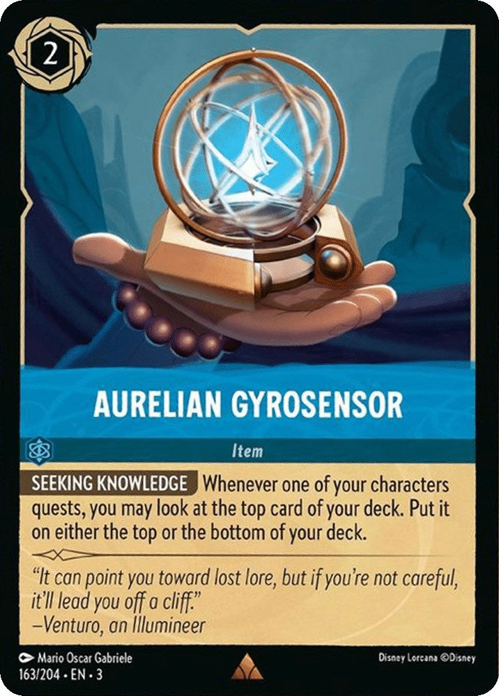 Aurelian Gyrosensor (163/204) [Into the Inklands] | Gamers Paradise