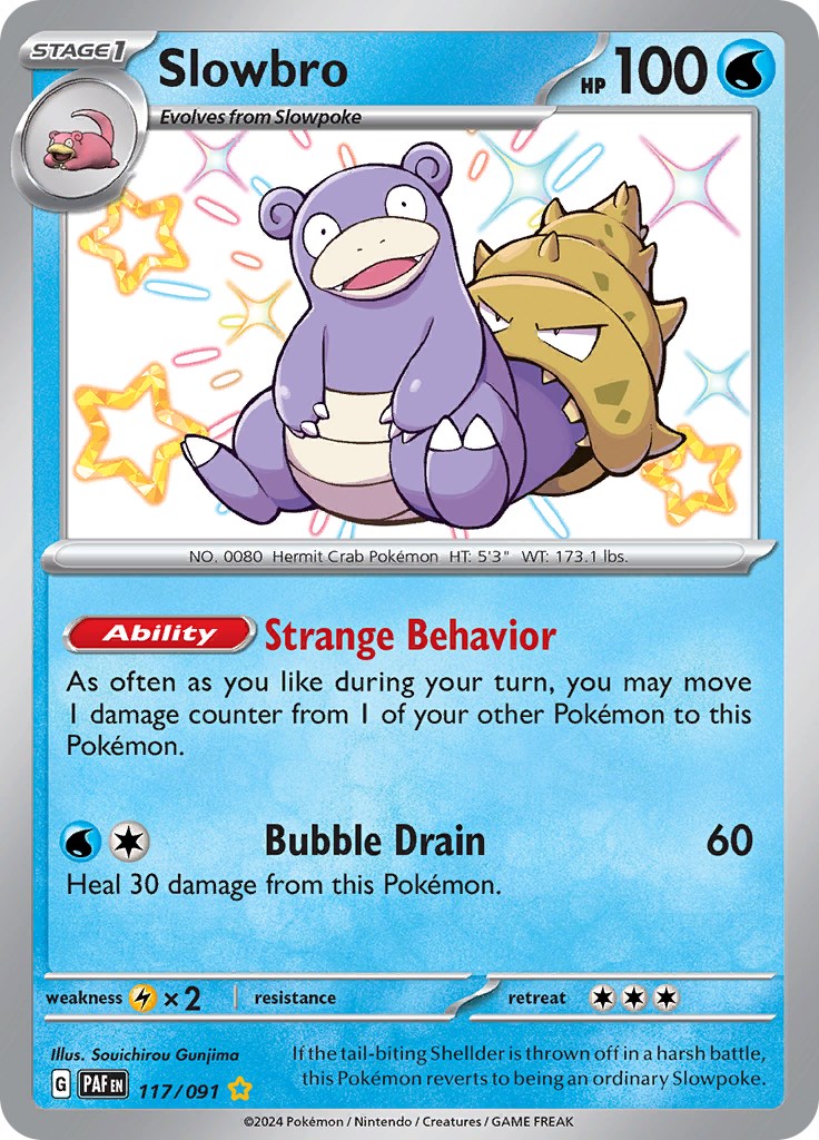 Slowbro (117/091) [Scarlet & Violet: Paldean Fates] | Gamers Paradise