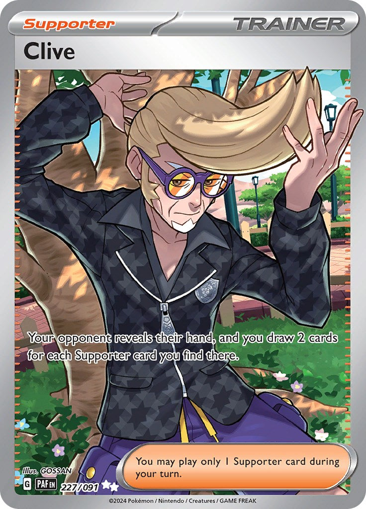 Clive (227/091) [Scarlet & Violet: Paldean Fates] | Gamers Paradise