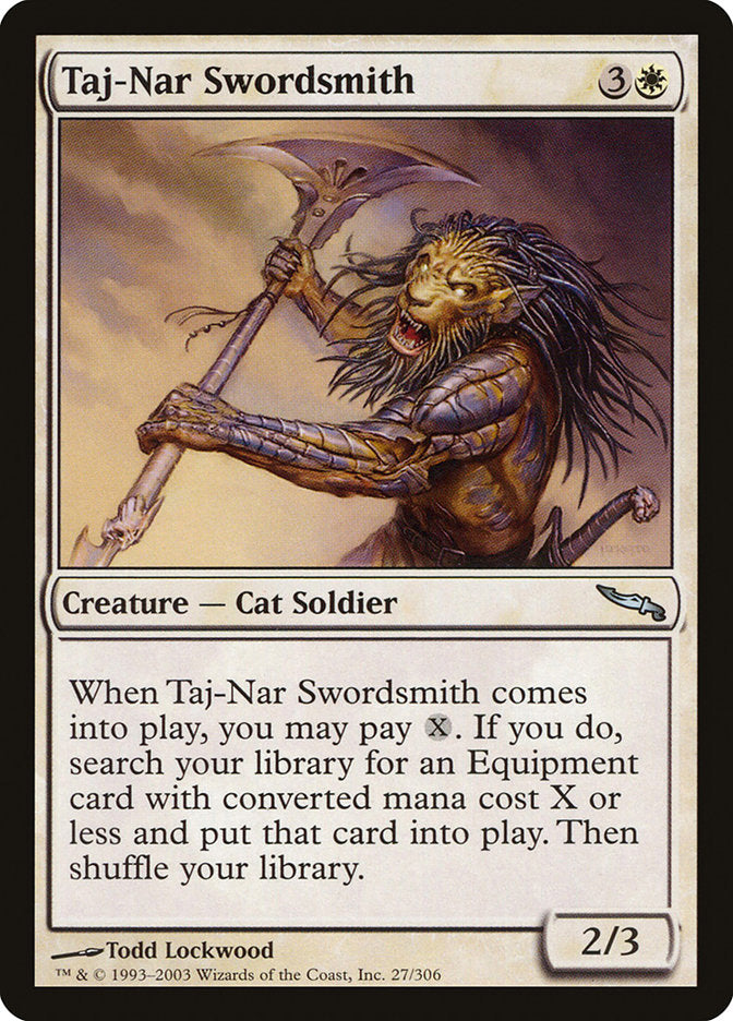 Taj-Nar Swordsmith [Mirrodin] | Gamers Paradise