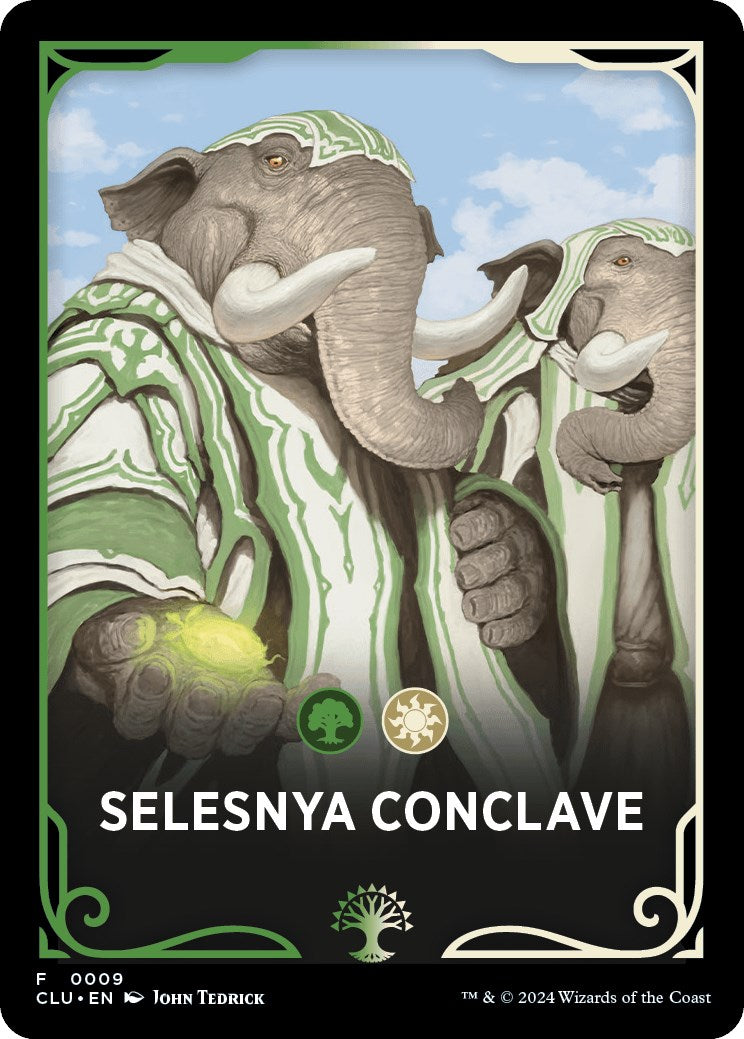 Selesnya Conclave Theme Card [Ravnica: Clue Edition Tokens] | Gamers Paradise