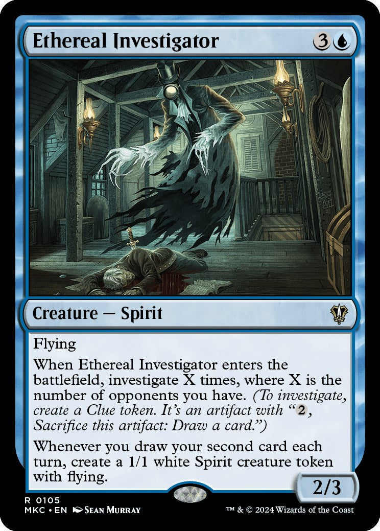 Ethereal Investigator [Murders at Karlov Manor Commander] | Gamers Paradise