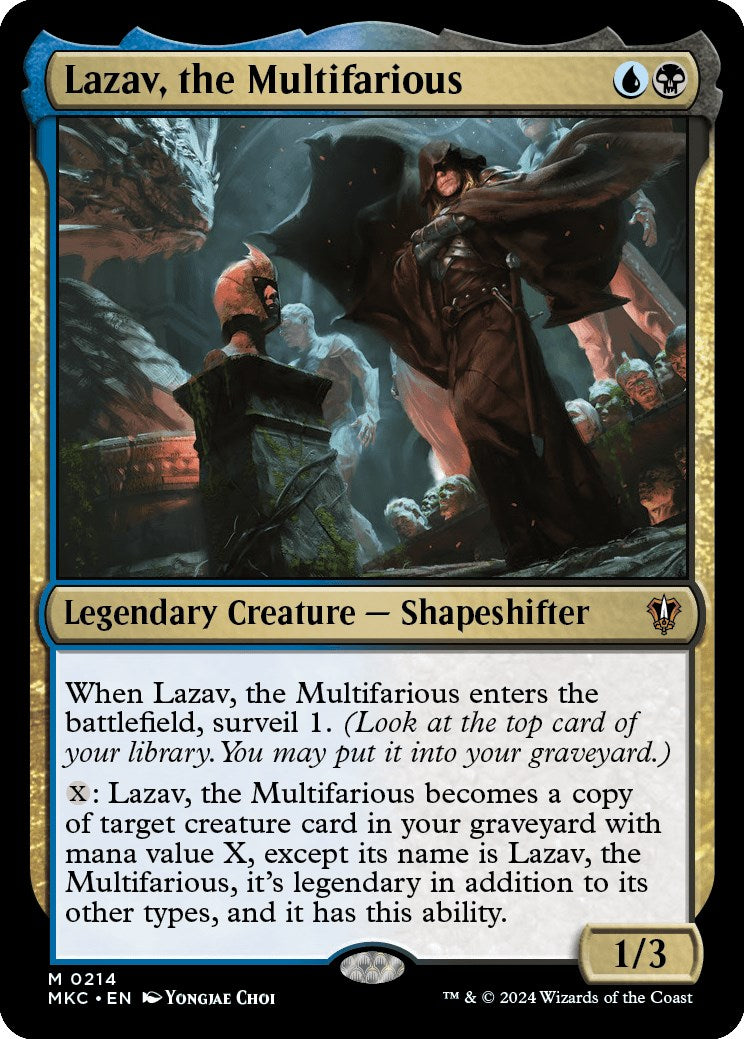 Lazav, the Multifarious [Murders at Karlov Manor Commander] | Gamers Paradise