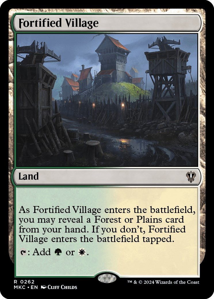 Fortified Village [Murders at Karlov Manor Commander] | Gamers Paradise