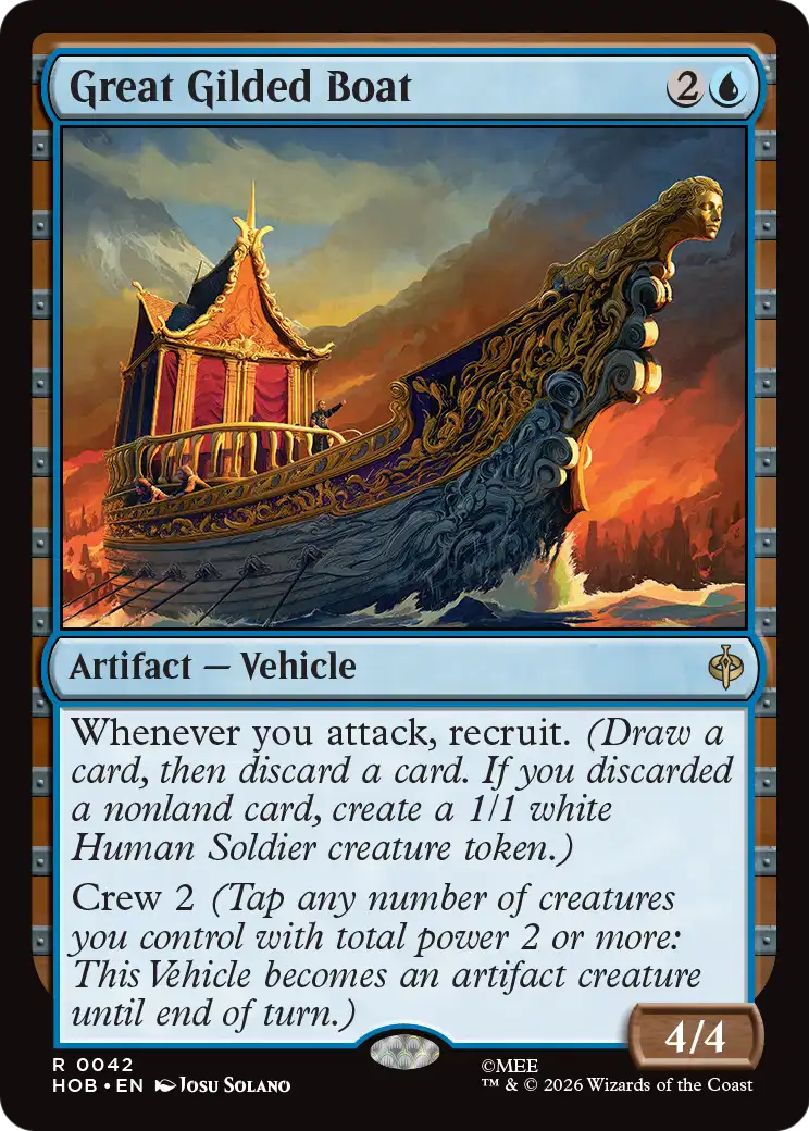 Great Gilded Boat [The Hobbit] | Gamers Paradise