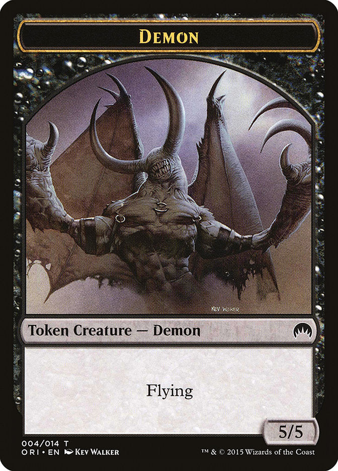 Demon Token [Magic Origins Tokens] | Gamers Paradise