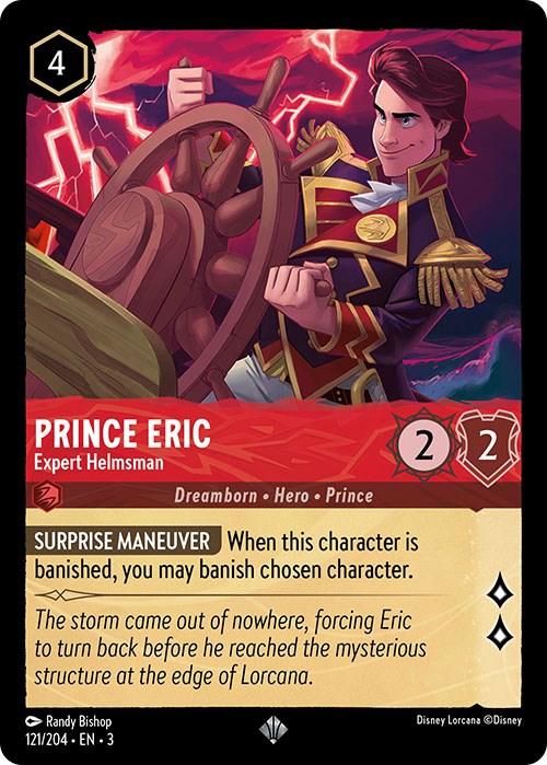 Prince Eric - Expert Helmsman (121/204) [Into the Inklands] | Gamers Paradise