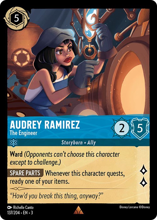 Audrey Ramirez - The Engineer (137/204) [Into the Inklands] | Gamers Paradise