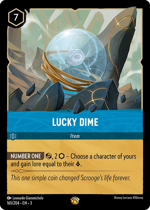 Lucky Dime (165/204) [Into the Inklands] | Gamers Paradise