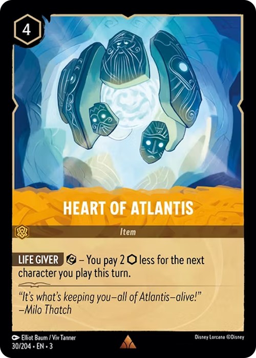 Heart of Atlantis (30/204) [Into the Inklands] | Gamers Paradise