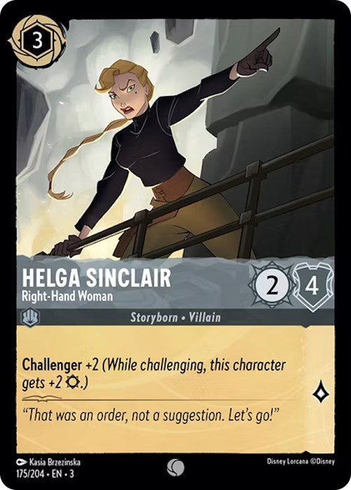 Helga Sinclair - Right-Hand Woman (175/204) [Into the Inklands] | Gamers Paradise