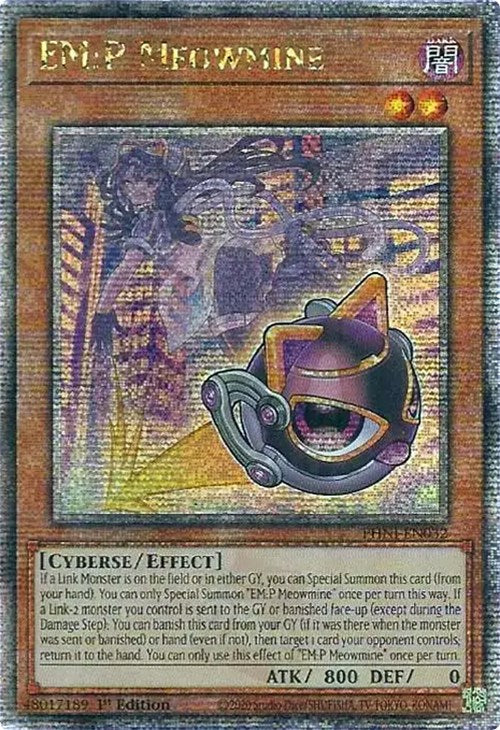 EM:P Meowmine [PHNI-EN032] Quarter Century Secret Rare | Gamers Paradise