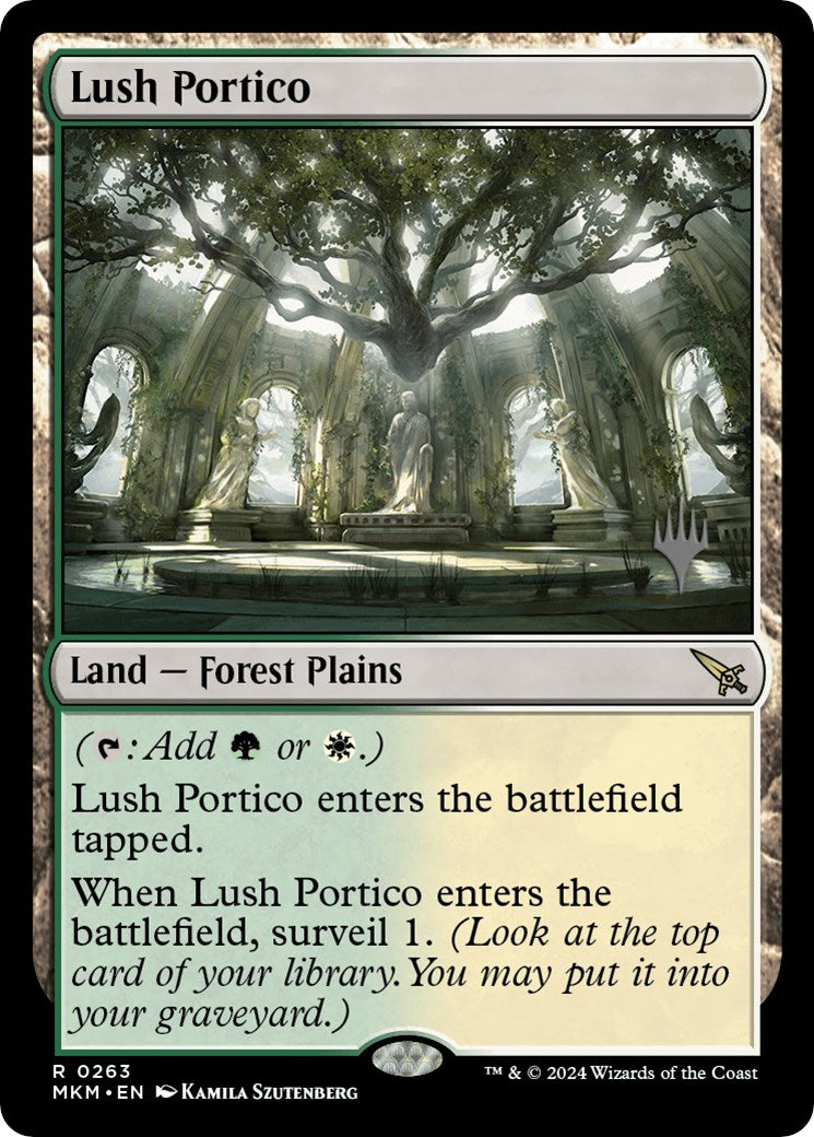 Lush Portico (Promo Pack) [Murders at Karlov Manor Promos] | Gamers Paradise