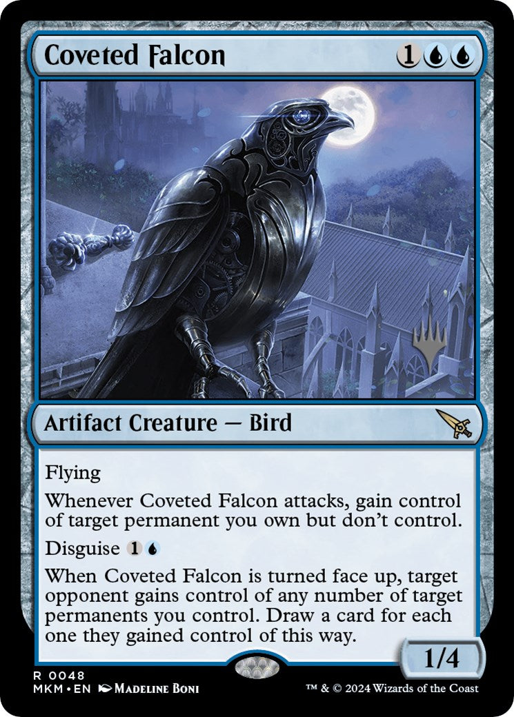 Coveted Falcon (Promo Pack) [Murders at Karlov Manor Promos] | Gamers Paradise