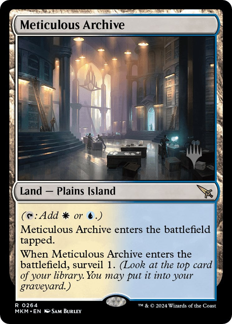 Meticulous Archive (Promo Pack) [Murders at Karlov Manor Promos] | Gamers Paradise