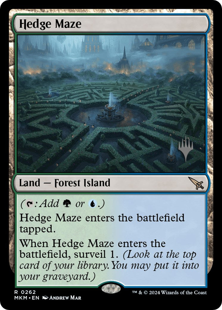 Hedge Maze (Promo Pack) [Murders at Karlov Manor Promos] | Gamers Paradise