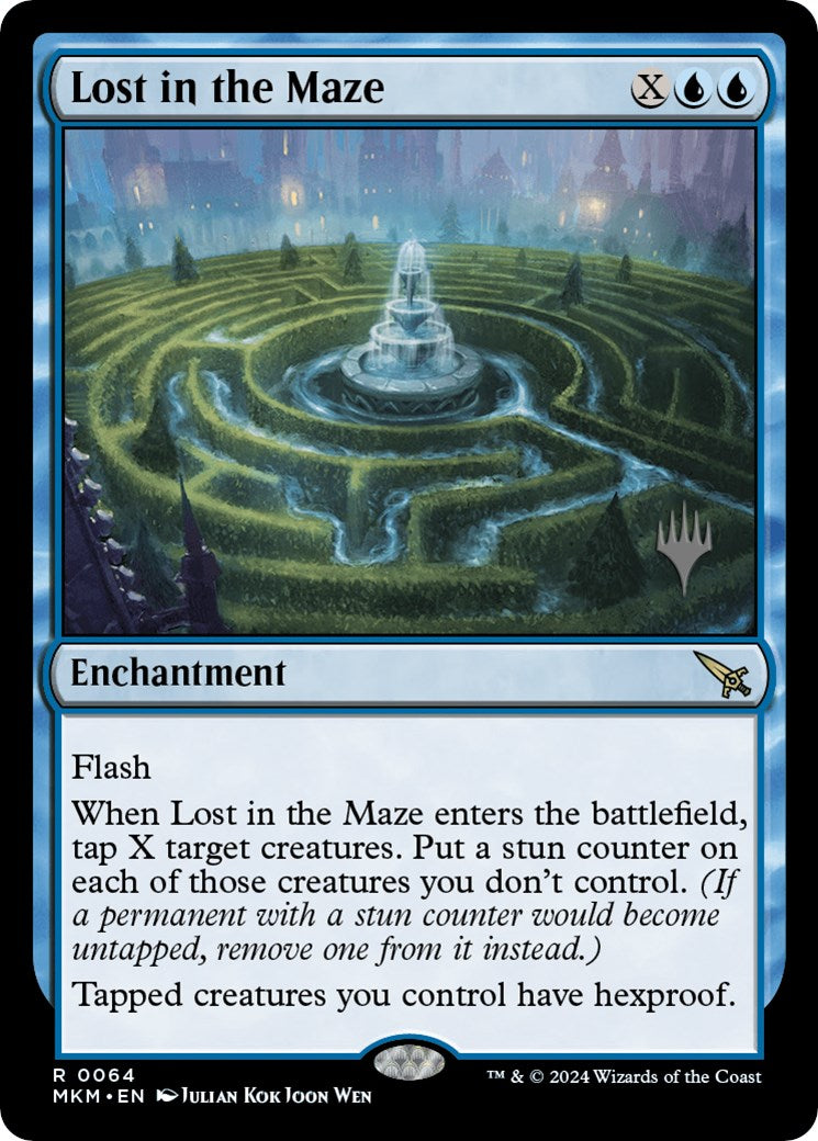 Lost in the Maze (Promo Pack) [Murders at Karlov Manor Promos] | Gamers Paradise