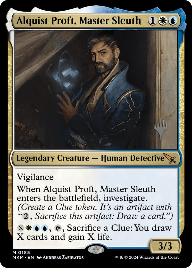 Alquist Proft, Master Sleuth (Promo Pack) [Murders at Karlov Manor Promos] | Gamers Paradise