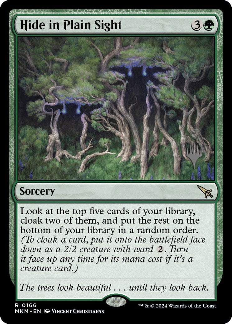 Hide in Plain Sight (Promo Pack) [Murders at Karlov Manor Promos] | Gamers Paradise