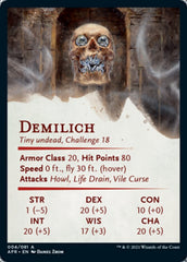 Demilich Art Card [Dungeons & Dragons: Adventures in the Forgotten Realms Art Series] | Gamers Paradise
