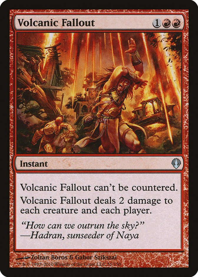 Volcanic Fallout [Archenemy] | Gamers Paradise