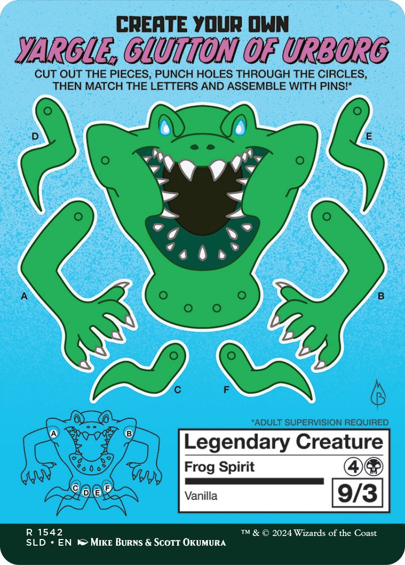 Yargle, Glutton of Urborg [Secret Lair Drop Series] | Gamers Paradise