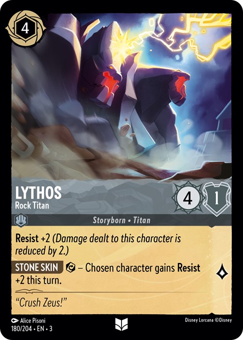 Lythos - Rock Titan (180/204) [Into the Inklands] | Gamers Paradise