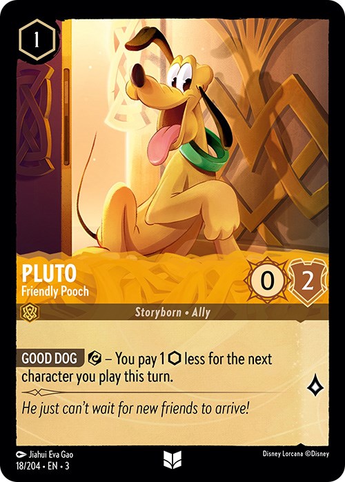 Pluto - Friendly Pooch (18/204) [Into the Inklands] | Gamers Paradise