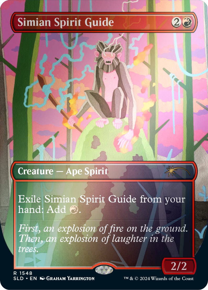 Simian Spirit Guide (Rainbow Foil) [Secret Lair Drop Series] | Gamers Paradise