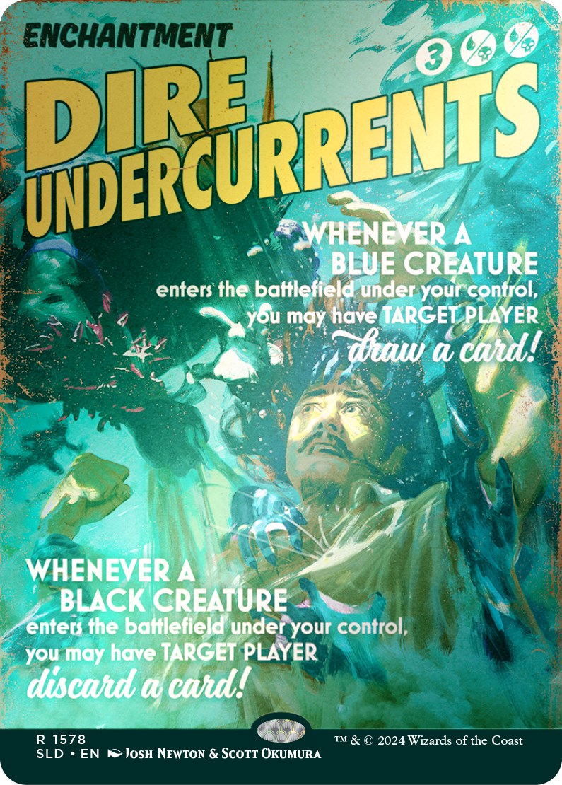 Dire Undercurrents (Rainbow Foil) [Secret Lair Drop Series] | Gamers Paradise