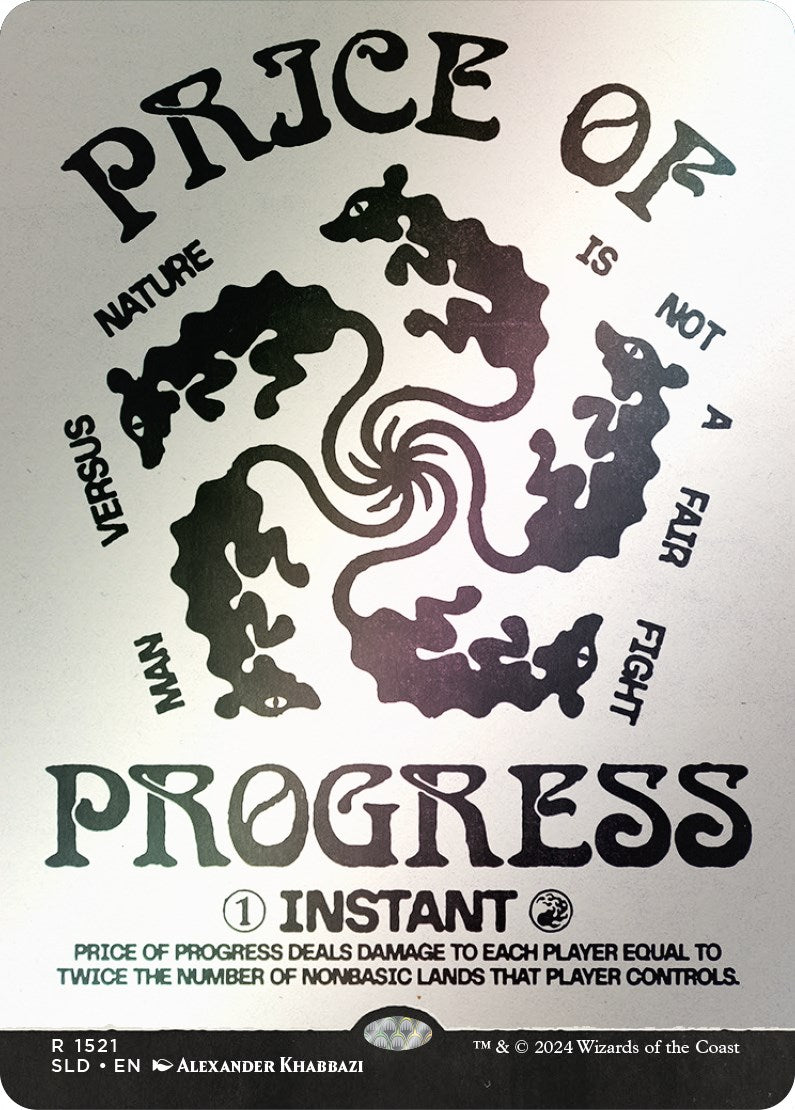 Price of Progress (Rainbow Foil) [Secret Lair Drop Series] | Gamers Paradise