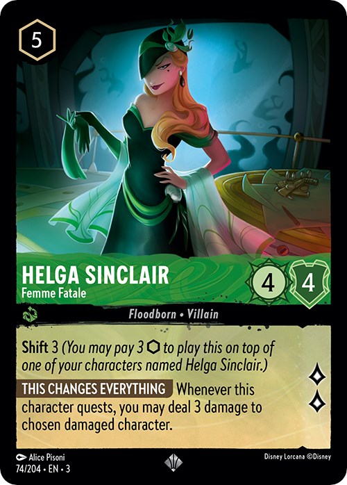 Helga Sinclair - Femme Fatale (74/204) [Into the Inklands] | Gamers Paradise