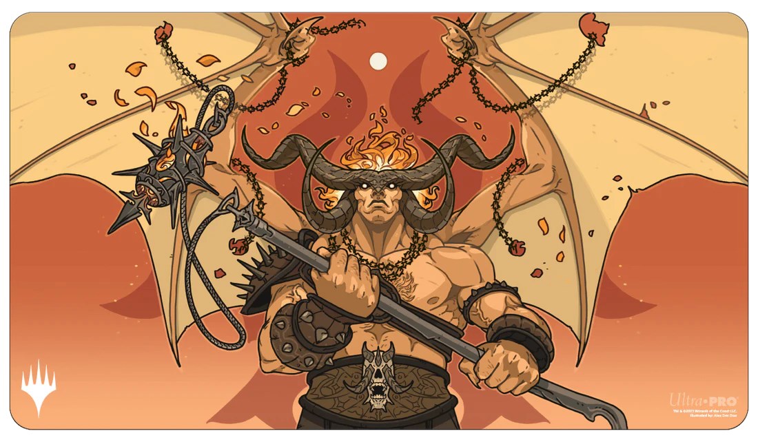 Ultra PRO: Playmat - Murders at Karlov Manor (Rakdos, Patron of Chaos) | Gamers Paradise