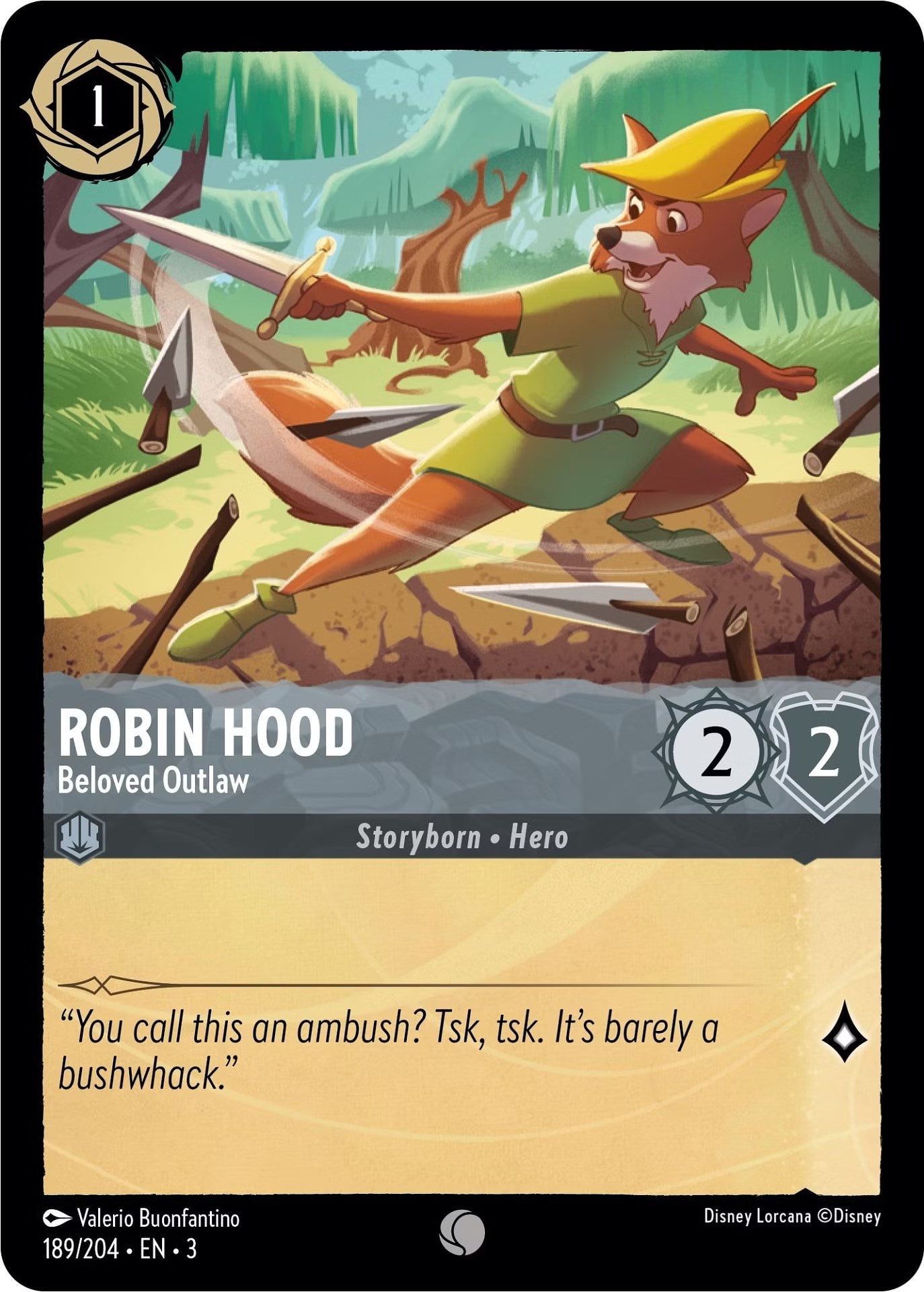 Robin Hood - Beloved Outlaw (189/204) [Into the Inklands] | Gamers Paradise