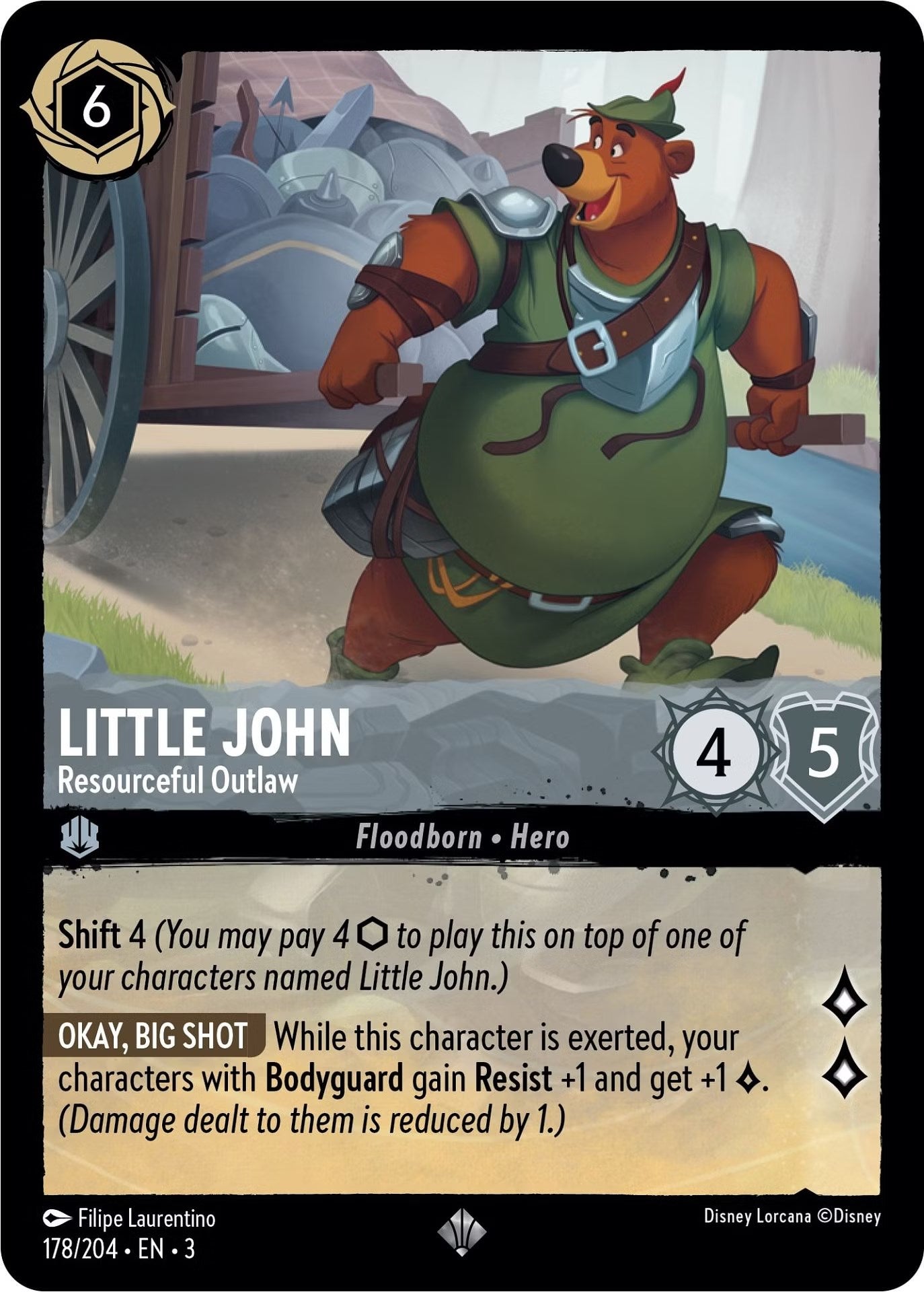 Little John - Resourceful Outlaw (178/204) [Into the Inklands] | Gamers Paradise