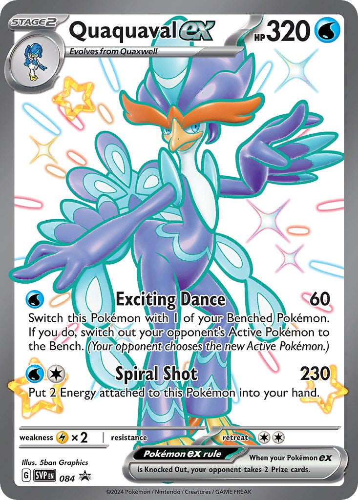 Quaquaval ex (084) (Jumbo Card) [Scarlet & Violet: Black Star Promos] | Gamers Paradise