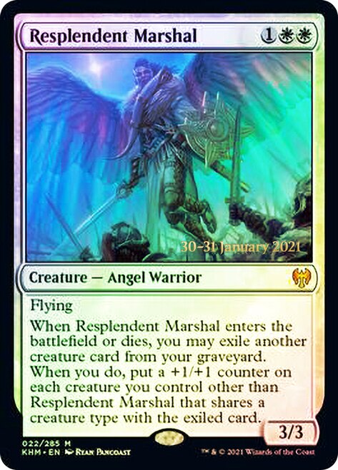 Resplendent Marshal [Kaldheim Prerelease Promos] | Gamers Paradise