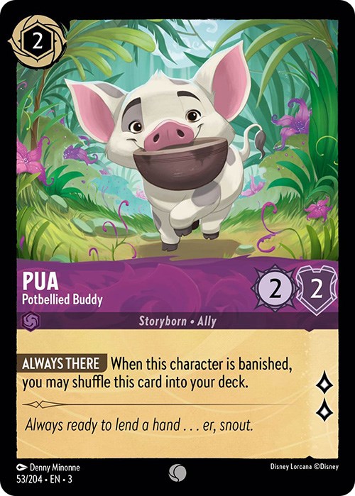 Pua - Potbellied Buddy (53/204) [Into the Inklands] | Gamers Paradise